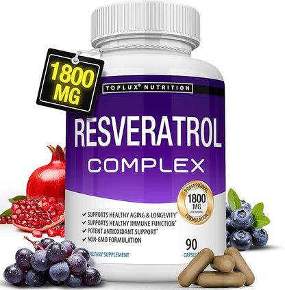 Resveratrol Complex | Tecnología Anti-Envejecimiento de Alta Potencia