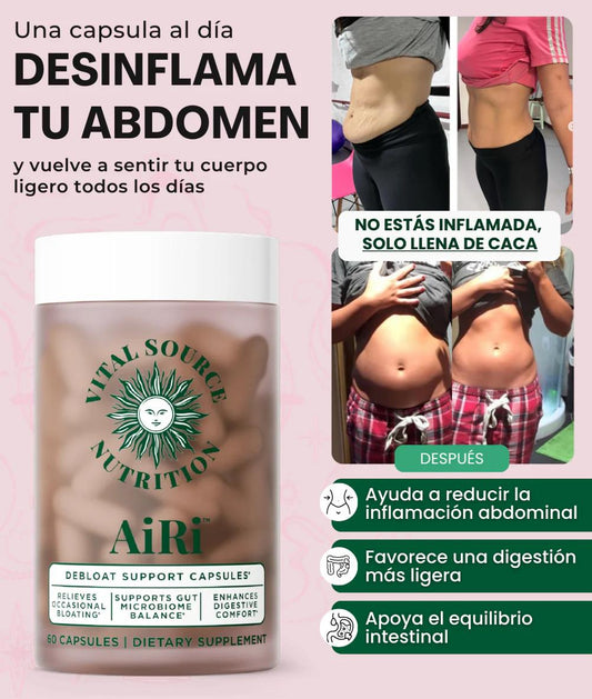 ✨ AIRI® | Adiós Inflamación y Abdomen Hinchado