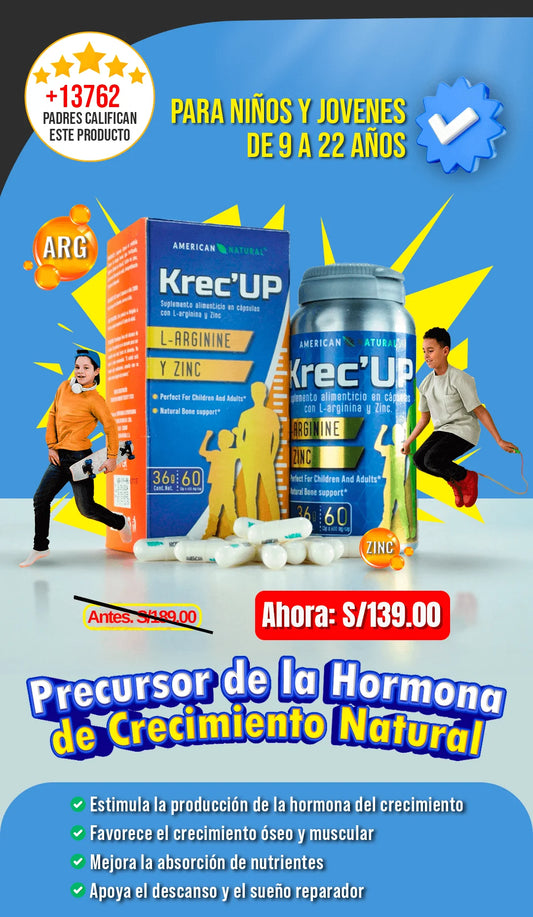 Hormona de crecimiento Natural