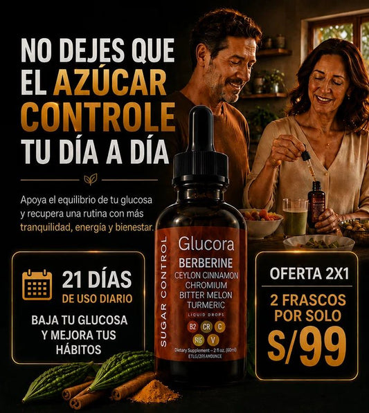 Glucora — El regulador de azúcar en sangre más potente de la naturaleza