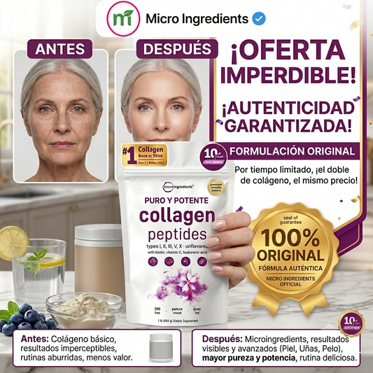 Multi Collagen Peptides - Oferta especial anti-envejecimiento