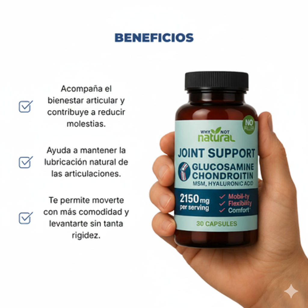 GLUCOSAMINE - Cápsulas de apoyo articular