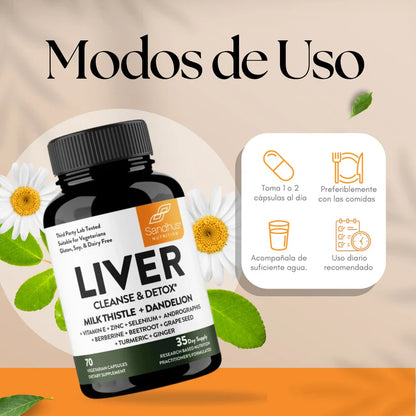 𝐒𝐔𝐏𝐋𝐄𝐌𝐄𝐍𝐓𝐎 𝐃𝐈𝐄𝐓𝐀𝐑𝐈𝐎 𝐏𝐀𝐑𝐀 𝐃𝐄𝐓𝐎𝐗 𝐘 𝐑𝐄𝐏𝐀𝐑𝐀𝐂𝐈Ó𝐍 𝐃𝐄𝐋 𝐇Í𝐆𝐀𝐃𝐎- 𝐋𝐈𝐕𝐄𝐑 𝐒𝐇𝐈𝐄𝐋𝐃