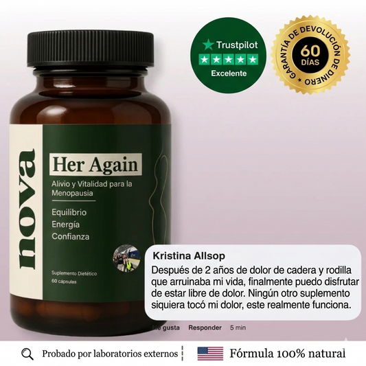 Her Again – la fórmula de rejuvenecimiento clínicamente estudiada