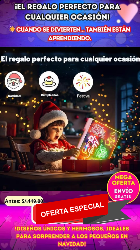 Pizarra led Magic