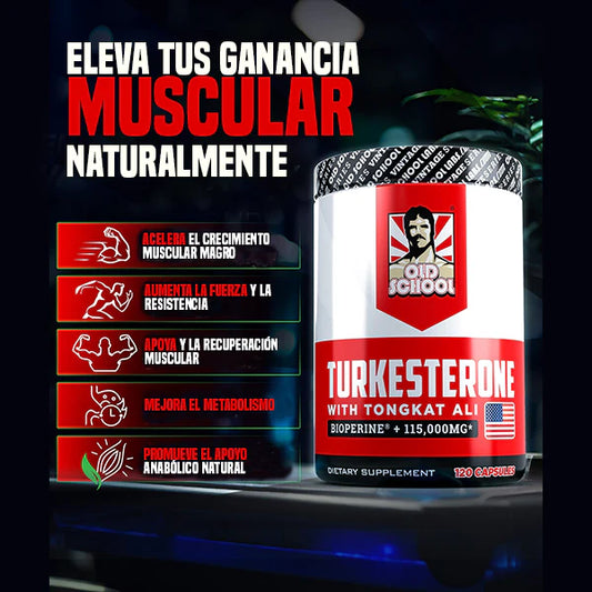 TURKESTERONE CON TONGKAT🔥