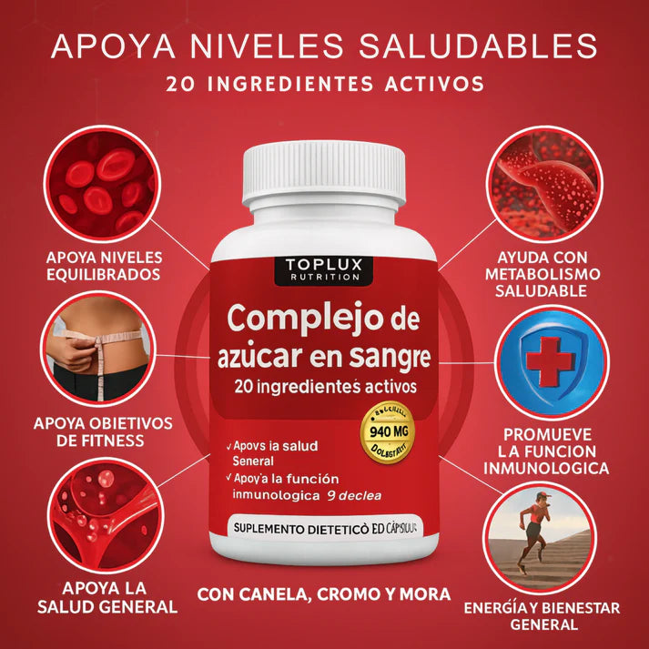Blood Sugar – regula tus niveles de azúcar y mejora tu energía OFERTA ESPECIAL SOLO HOY 3X1