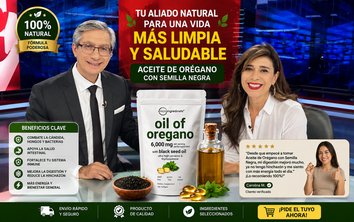 EL ACEITE DE ORÉGANO DEL QUE TODOS HABLAN… Y QUE ESTÁ CONQUISTANDO LAS REDES.