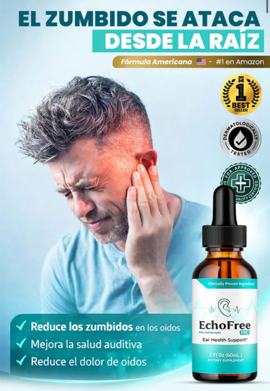 ALIVIO AUDITIVO NATURAL ECHOFREE RÁPIDO