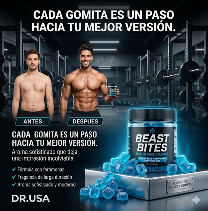 Beast Bites Gomitas De Creatina Monohidratada